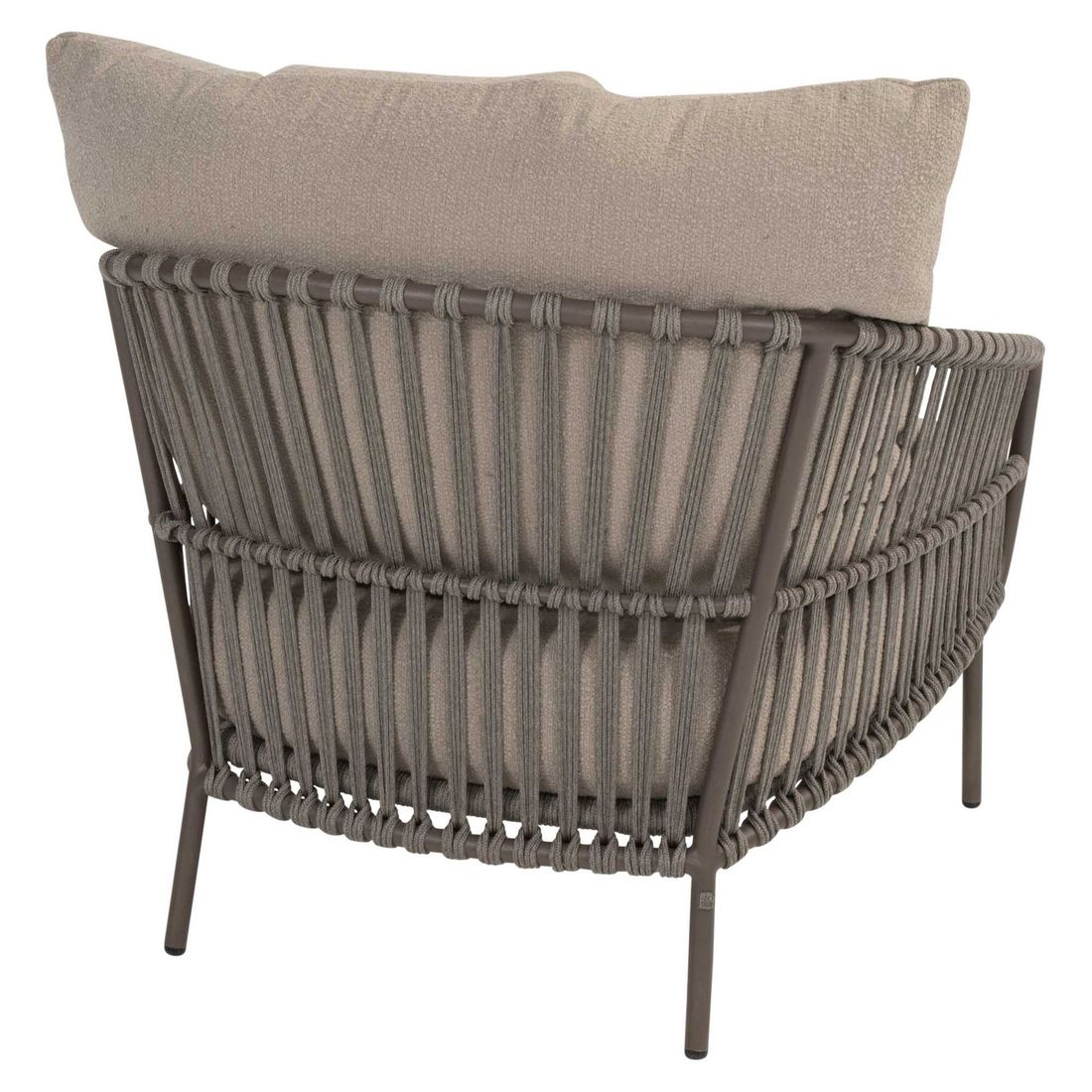 4Seasons Capalbio Loungesessel Edelstahl/Rope/Olefin