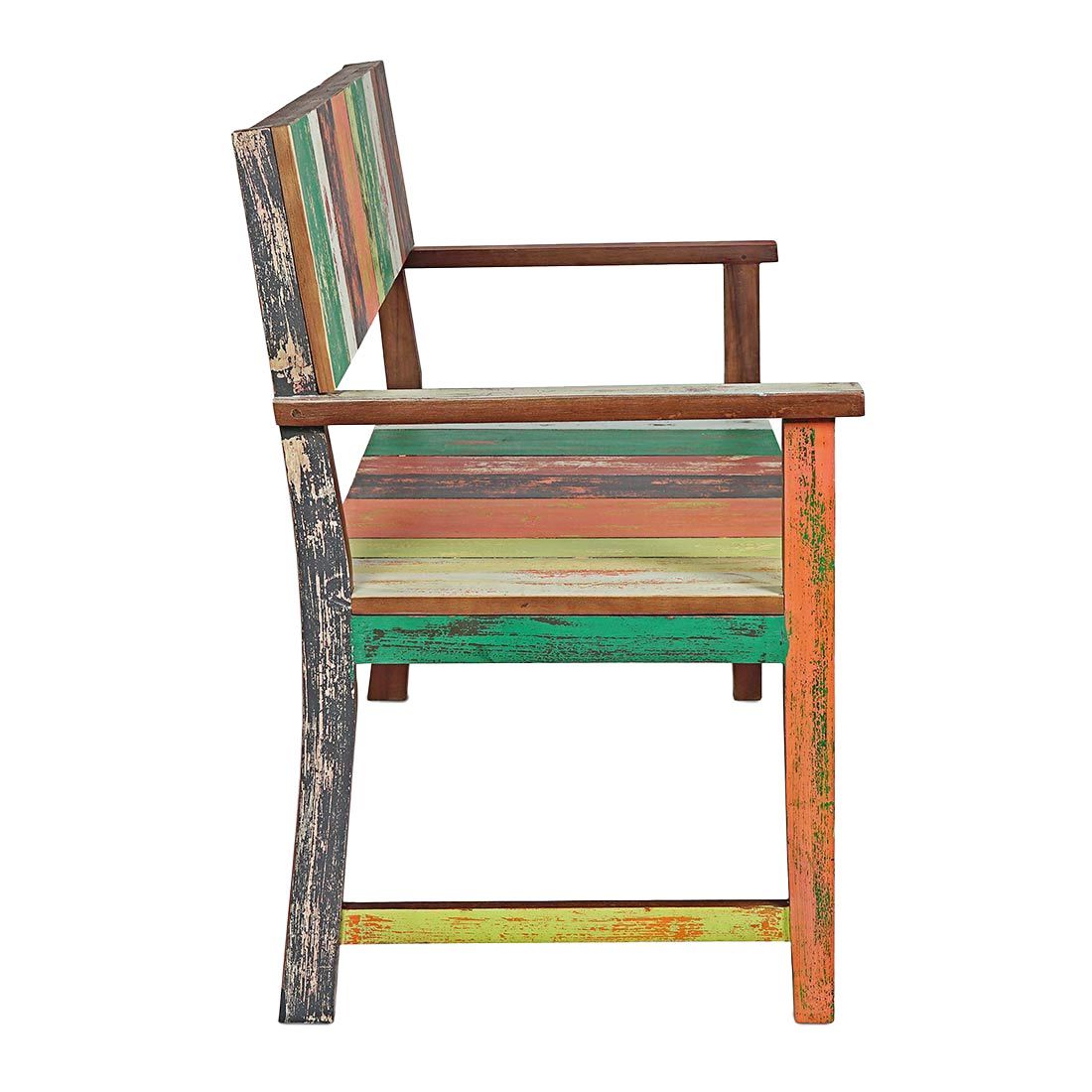 OUTLIV. Catania Gartenbank 126cm Schiffsholz Eco-Teak