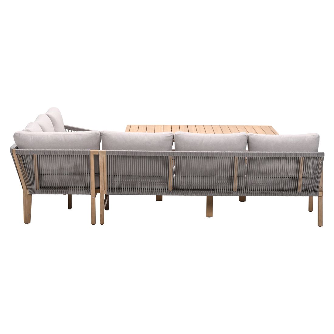 Garden Impressions Santos Dininglounge Tisch 150x90cm Akazie/Rope/Polyester