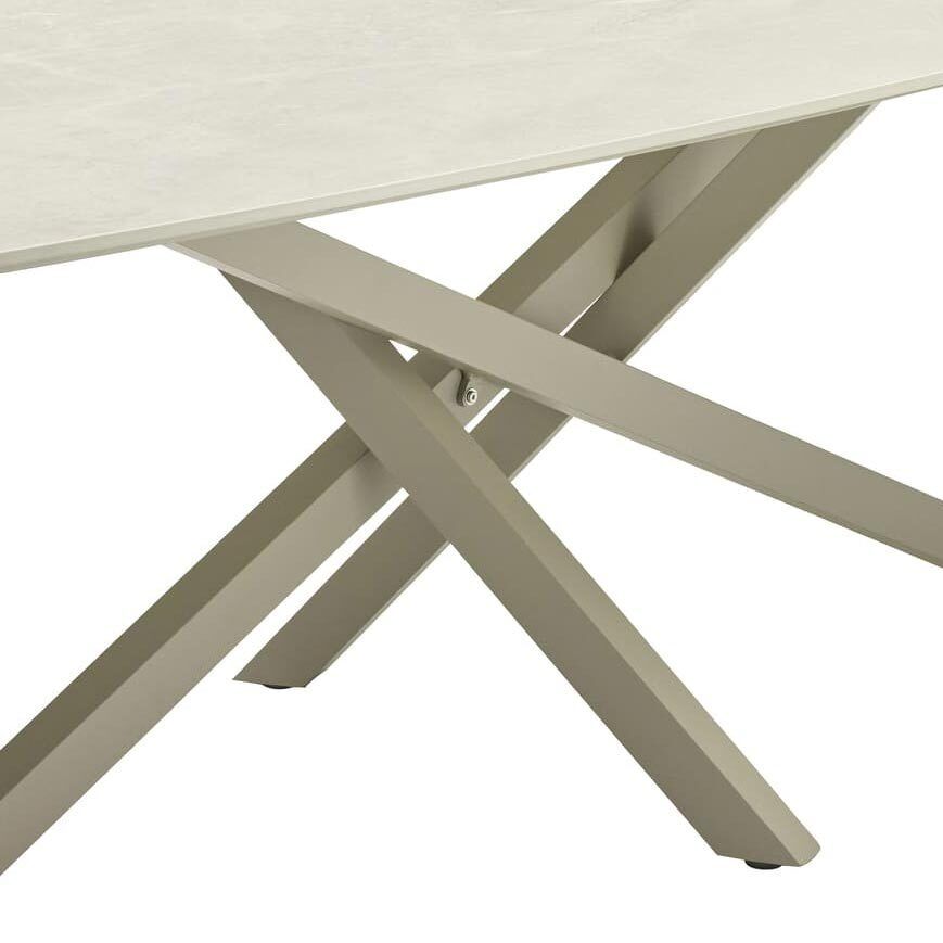 LC Garden Como Gartentisch Aluminium/Sinterstone