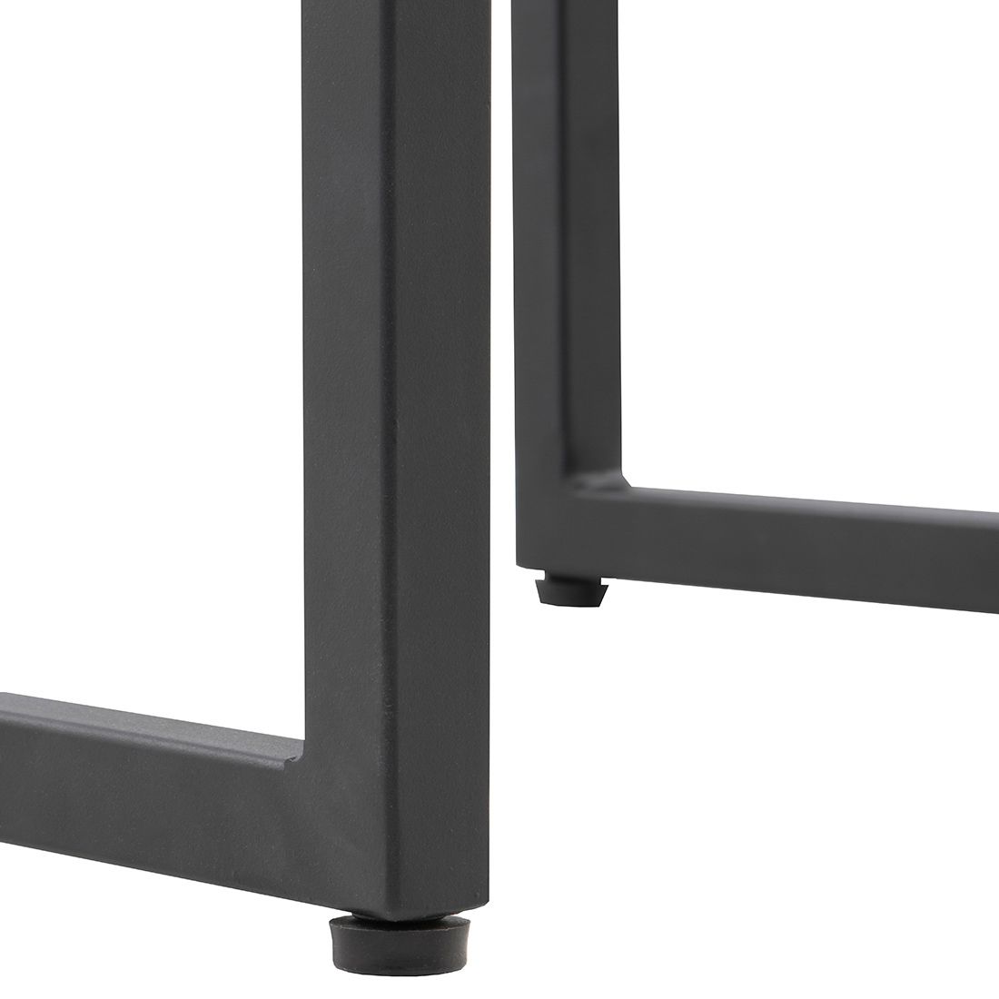 OUTLIV. Floris Hocker Stahl/Akazie
