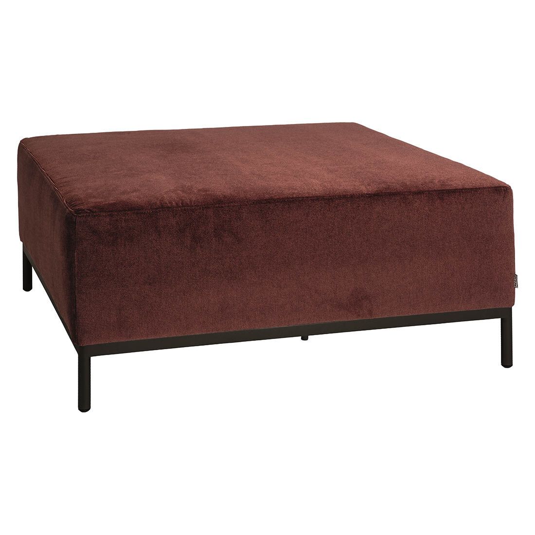 Stern Taavi Flower Loungehocker Aluminium/Polster