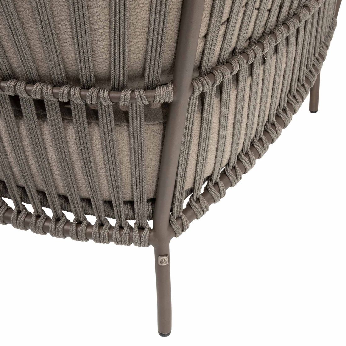 4Seasons Capalbio Loungeset Edelstahl/Rope/Olefin