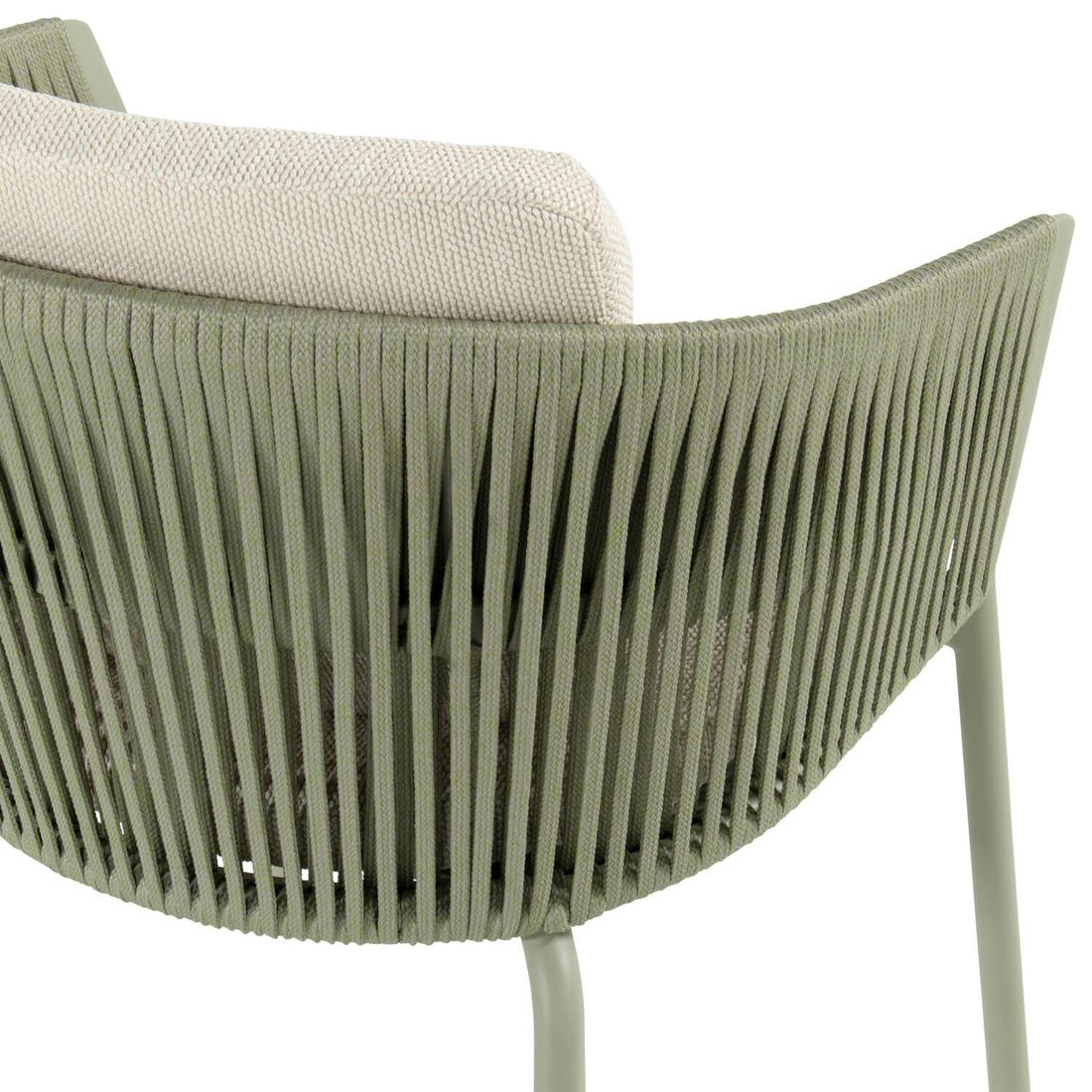 Hartman Sevilla Gartensessel Aluminium/Rope mit Sitz- und Rückenkissen