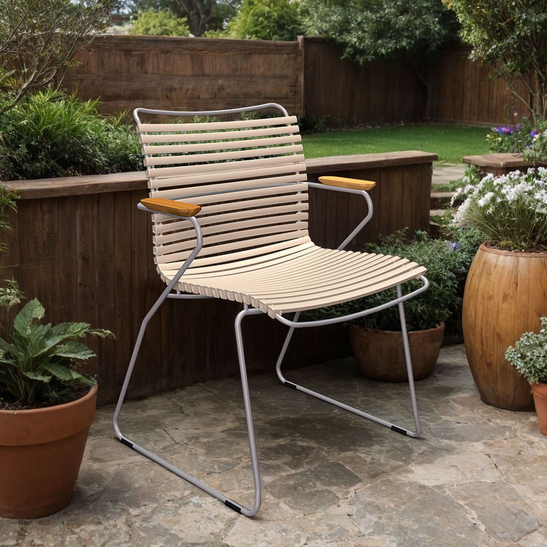 Houe Click Gartensessel Stahl/Kunststoff