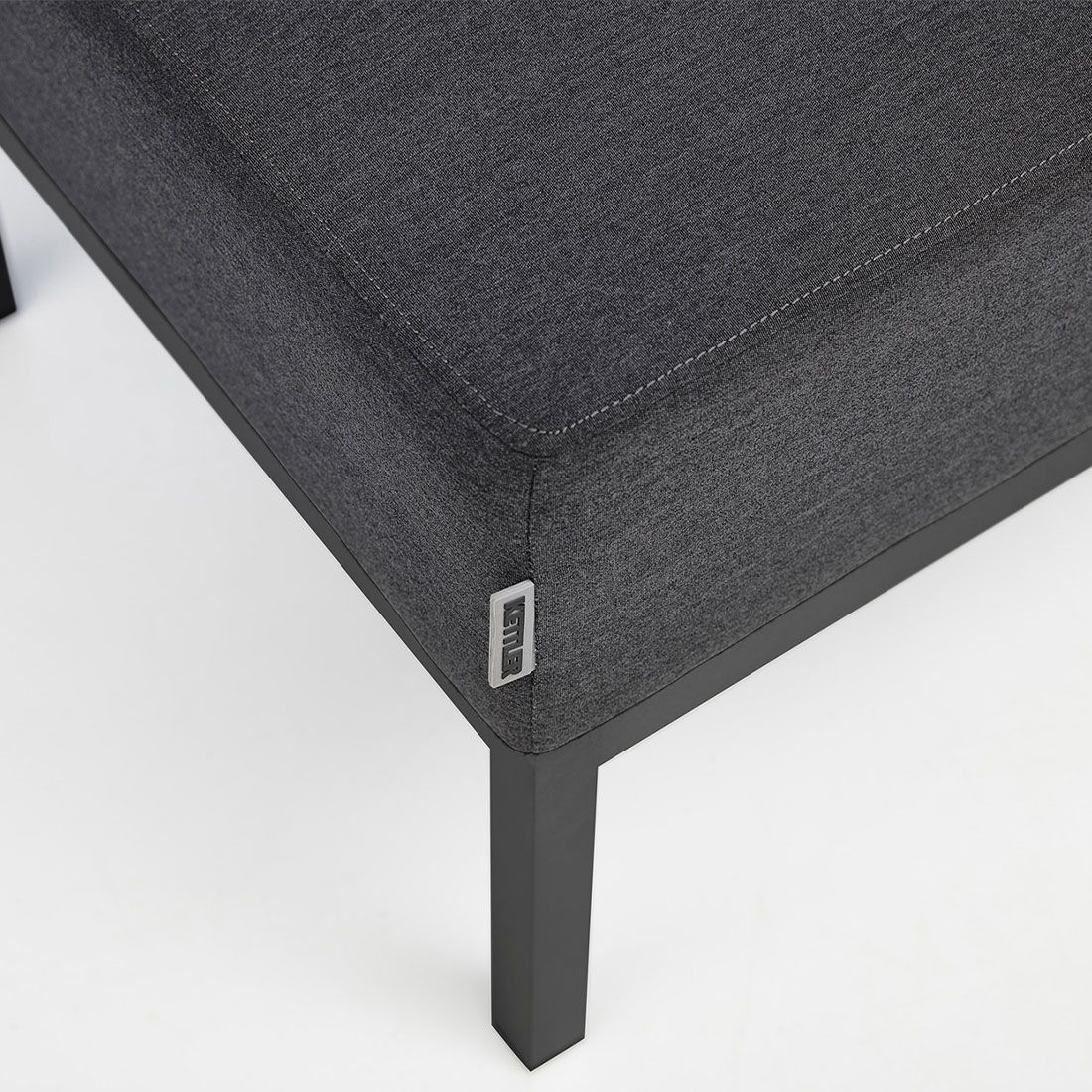 Kettler Pure City-Line Mittelmodul Aluminium/Sunbrella