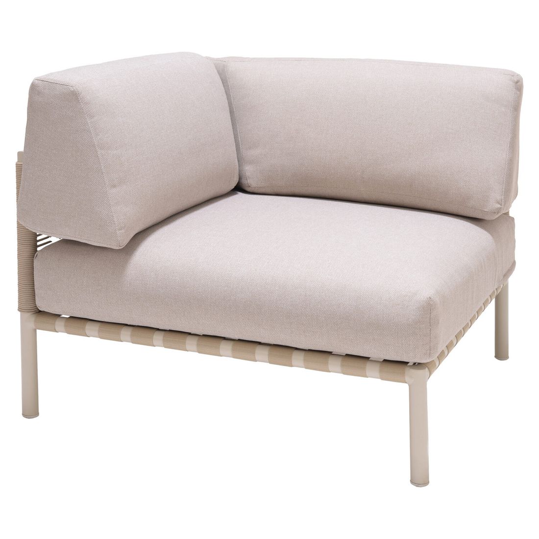 LifestyleGarden Horizon Loungeset inkl. Loungetisch Aluminium/Rope/Olefin