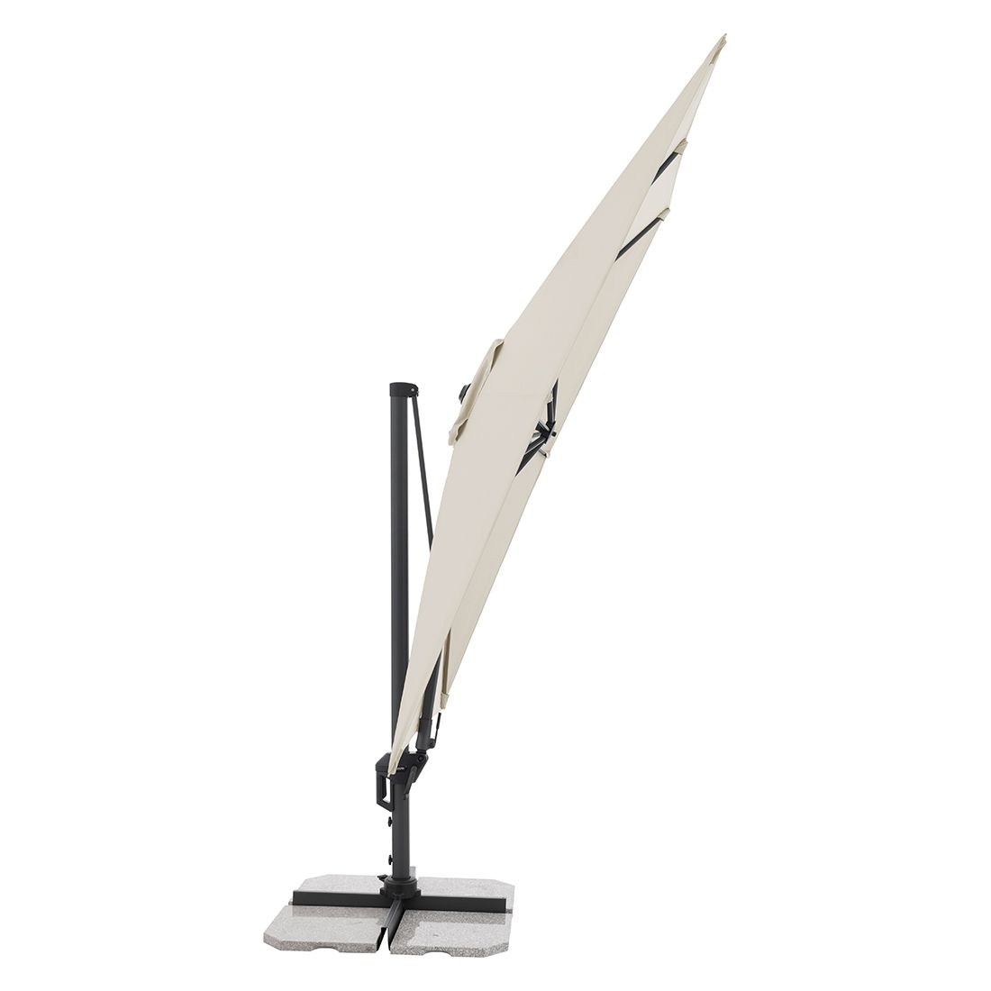 Doppler Active Green Edition Ampelschirm 310x210cm