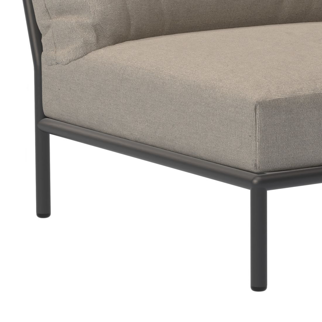 HOUE Level 2 Mittelmodul Aluminium/Sunbrella