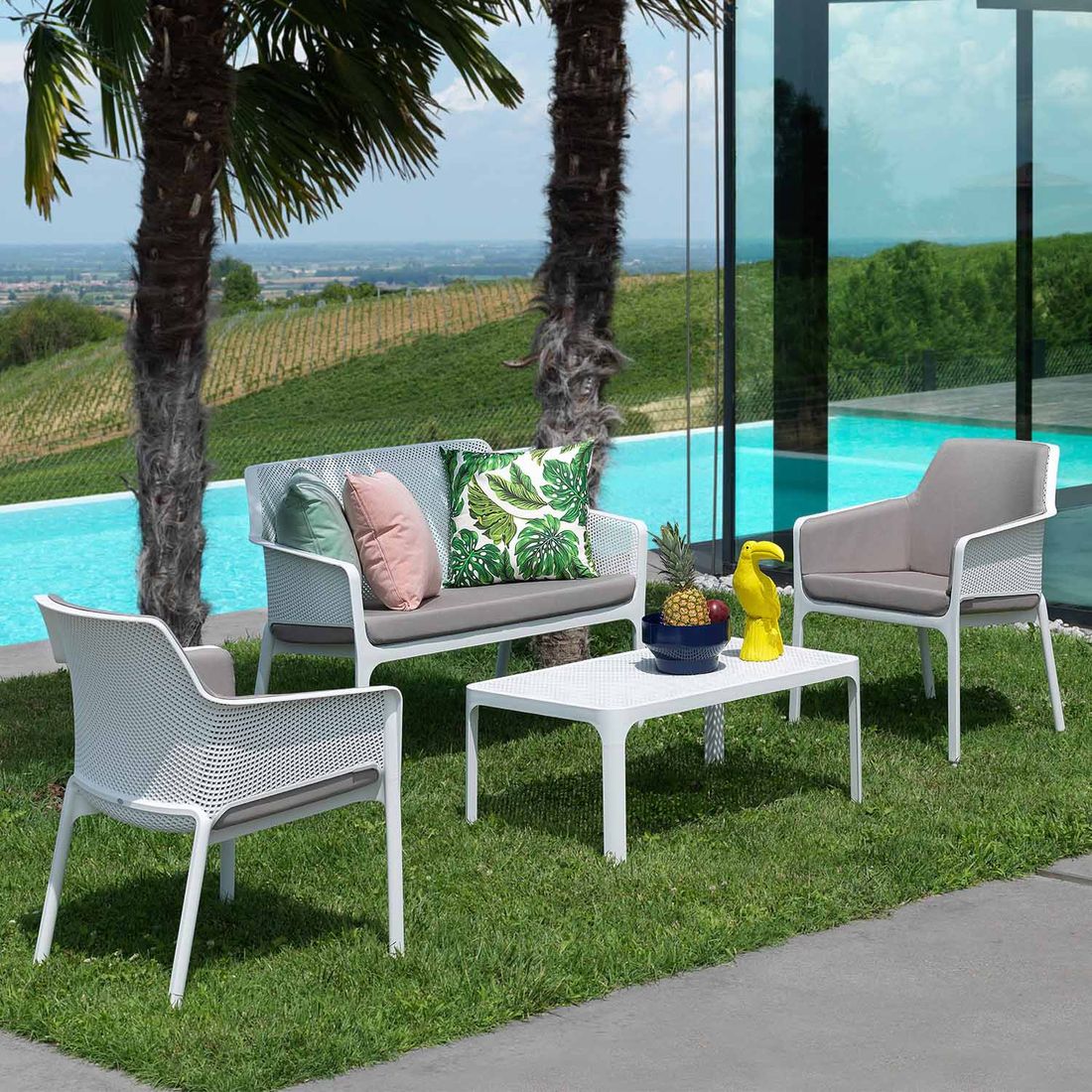 Nardi Net Relax Loungeset Kunststoff