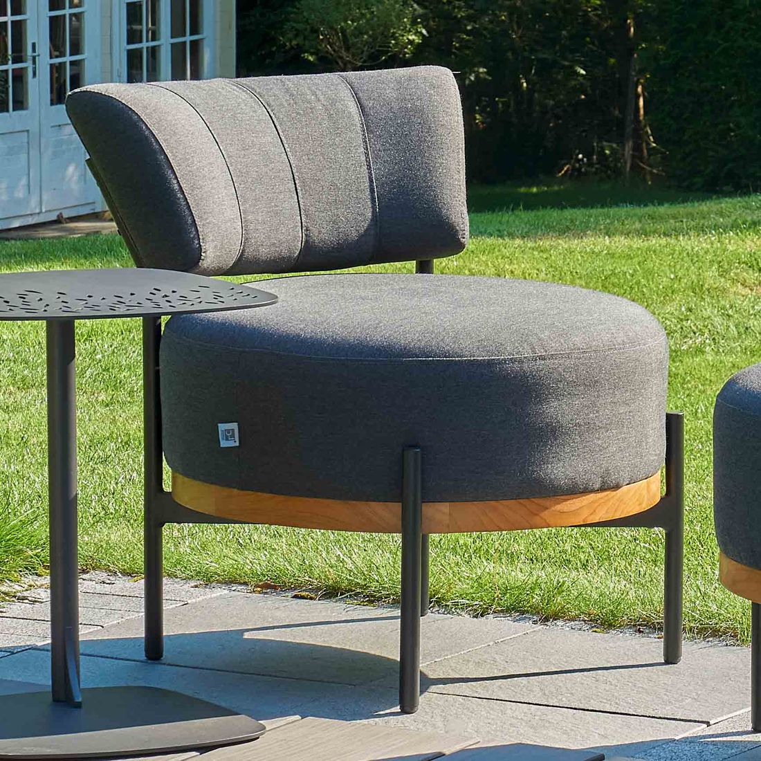 LC Garden Sunbay Loungesessel Aluminium/Sunbrella