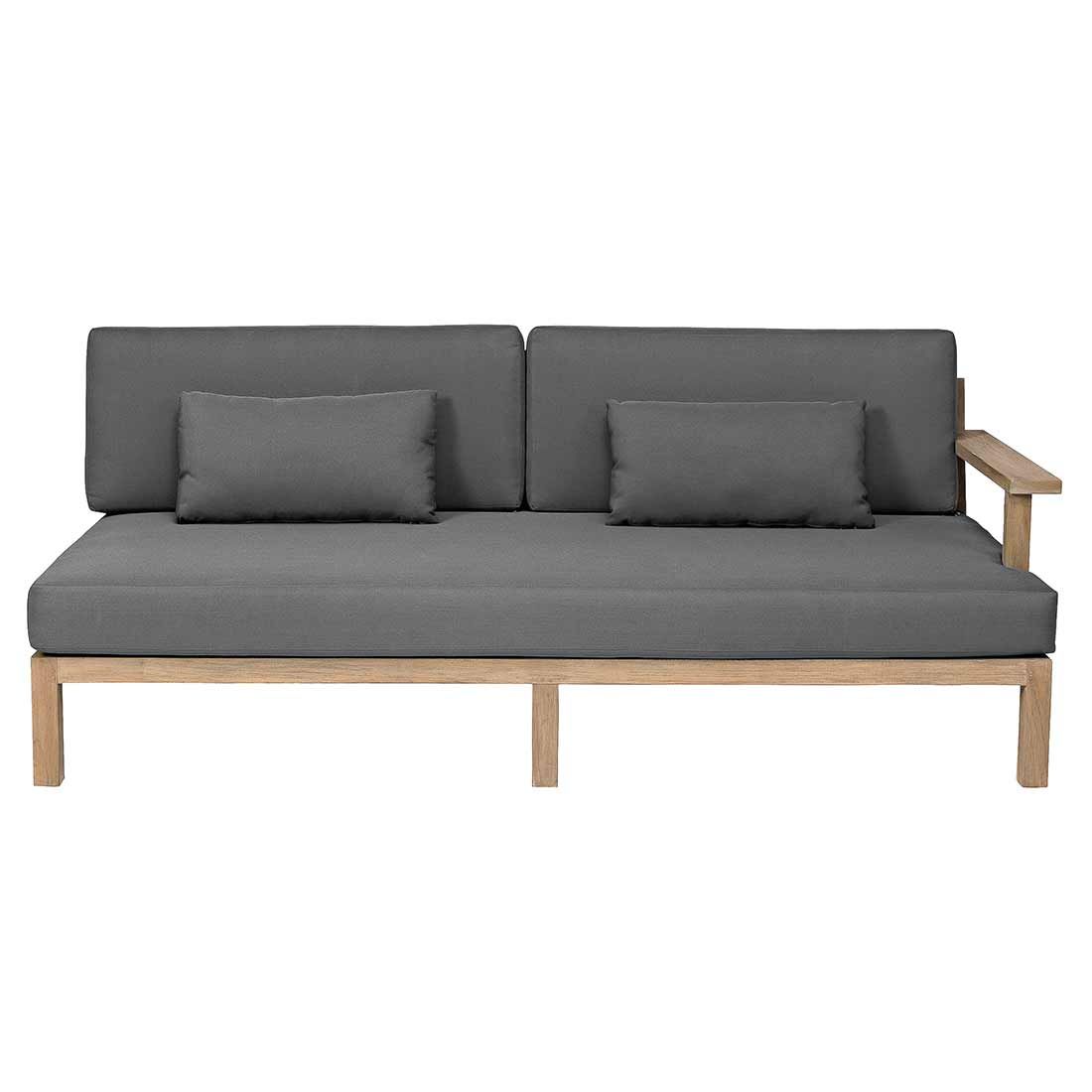 Apple Bee XXL-Factor Eck-/Endmodul Teak/Bee Wett
