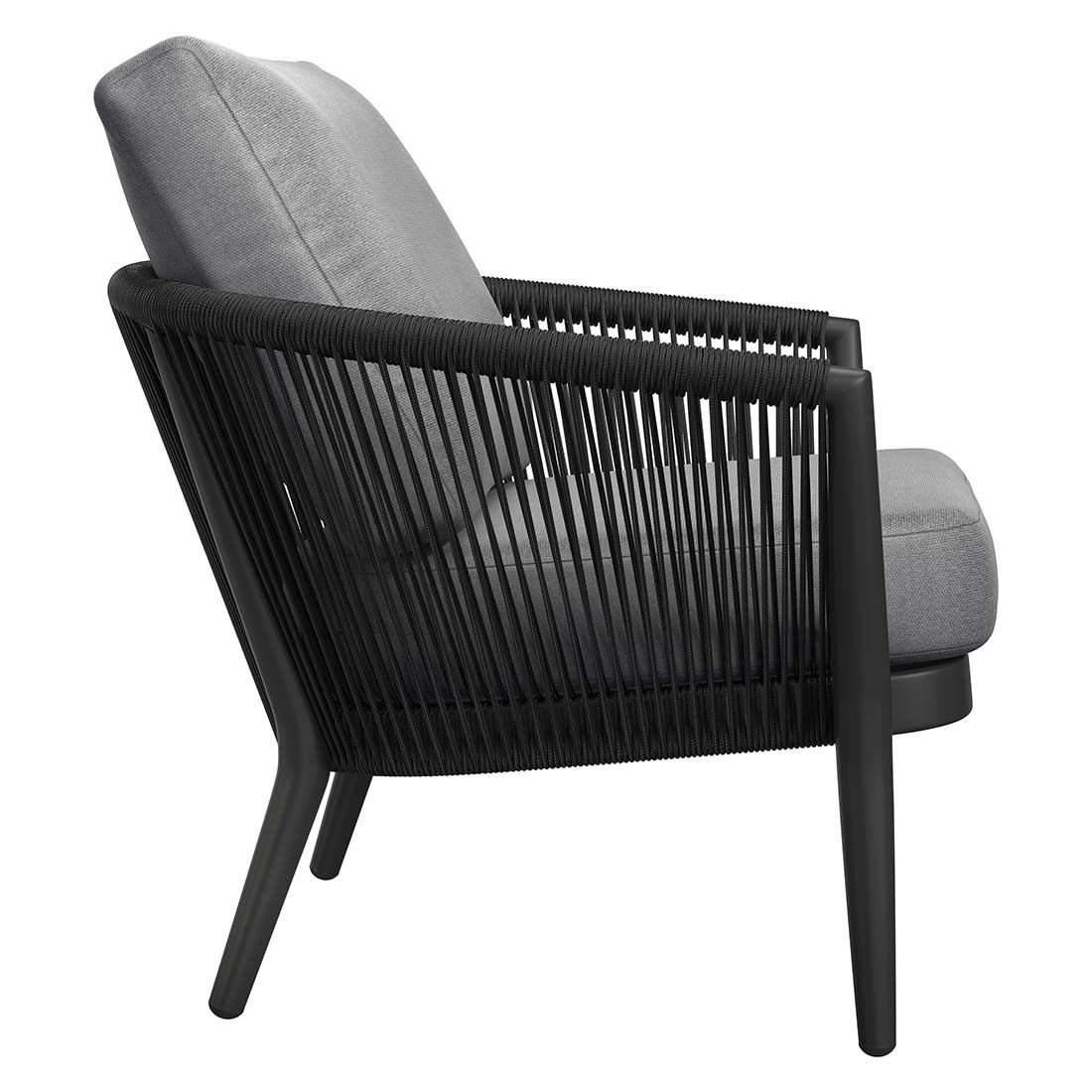 OUTLIV. Monet Loungesessel Aluminium/Rope