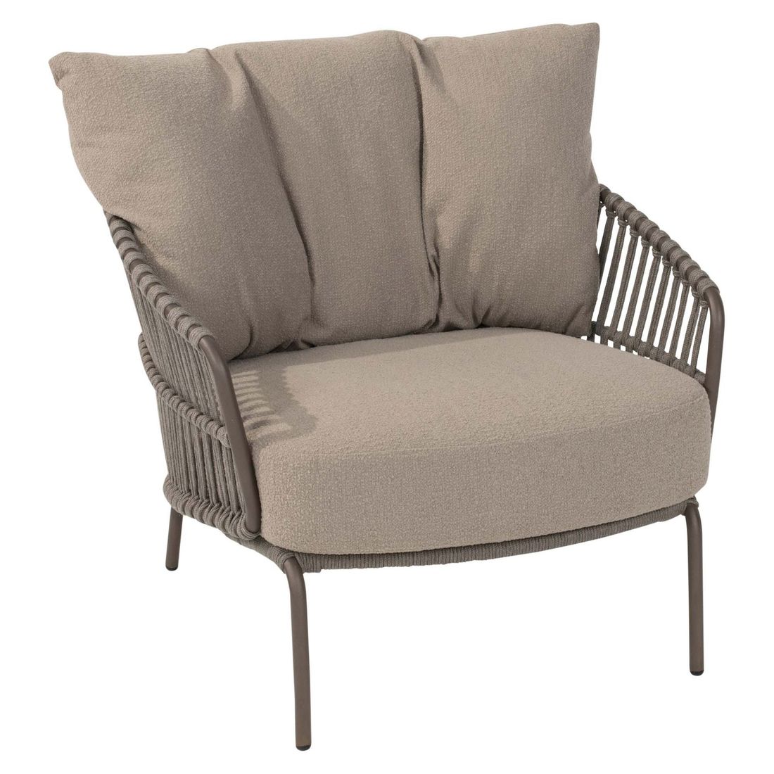 4Seasons Capalbio Loungeset Edelstahl/Rope/Olefin