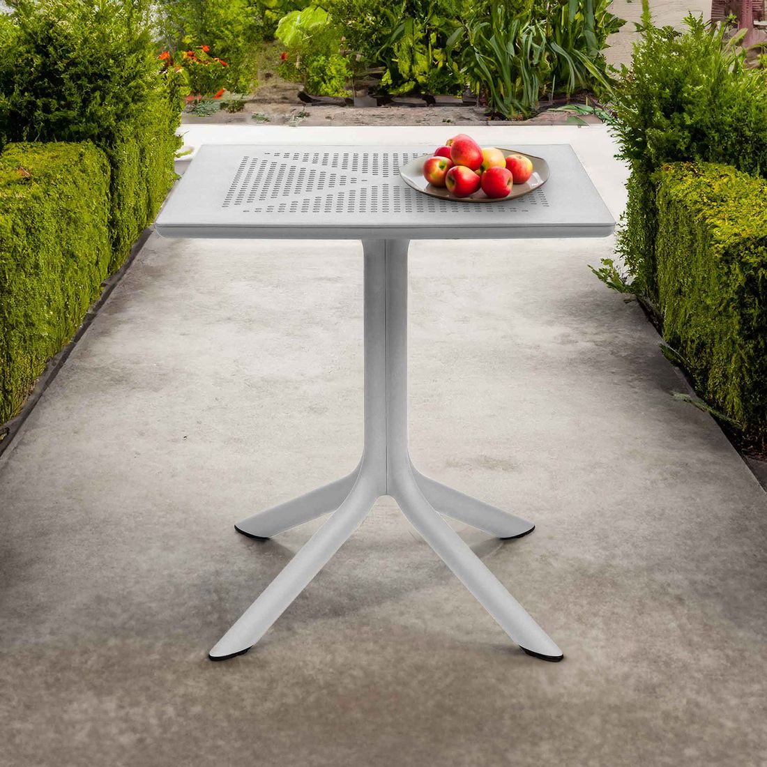 Nardi Clip Gartentisch 70x70cm Kunststoff/DurelTOP