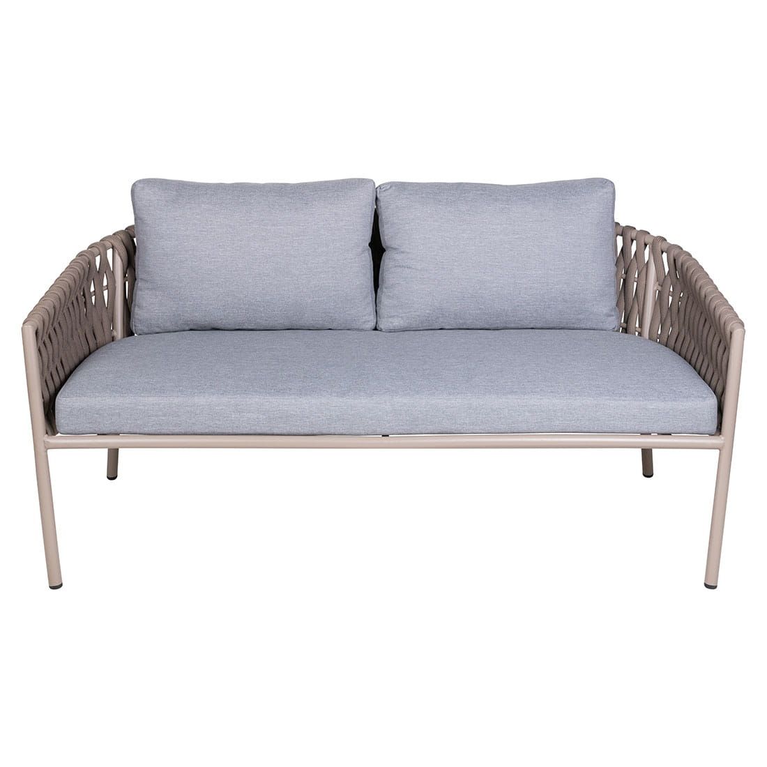 OUTLIV. Loungeset Stahl/Kunstfaser