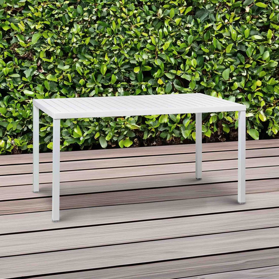Nardi Cube Gartentisch 140x80cm Aluminium/DurelTOP