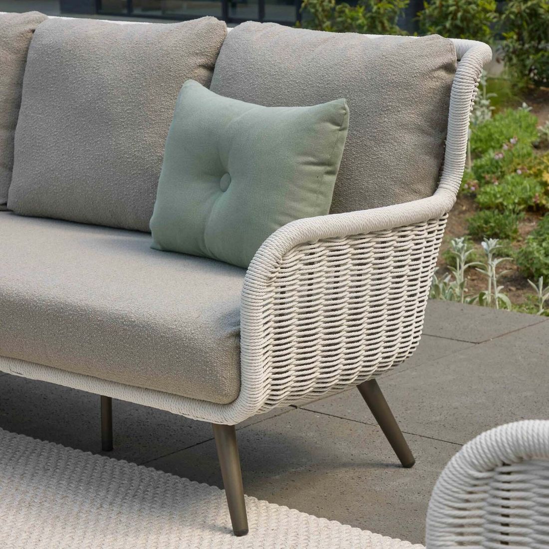 Apple Bee Key Largo Loungeset inkl. Loungetische Aluminium/Rope/Bee Wett
