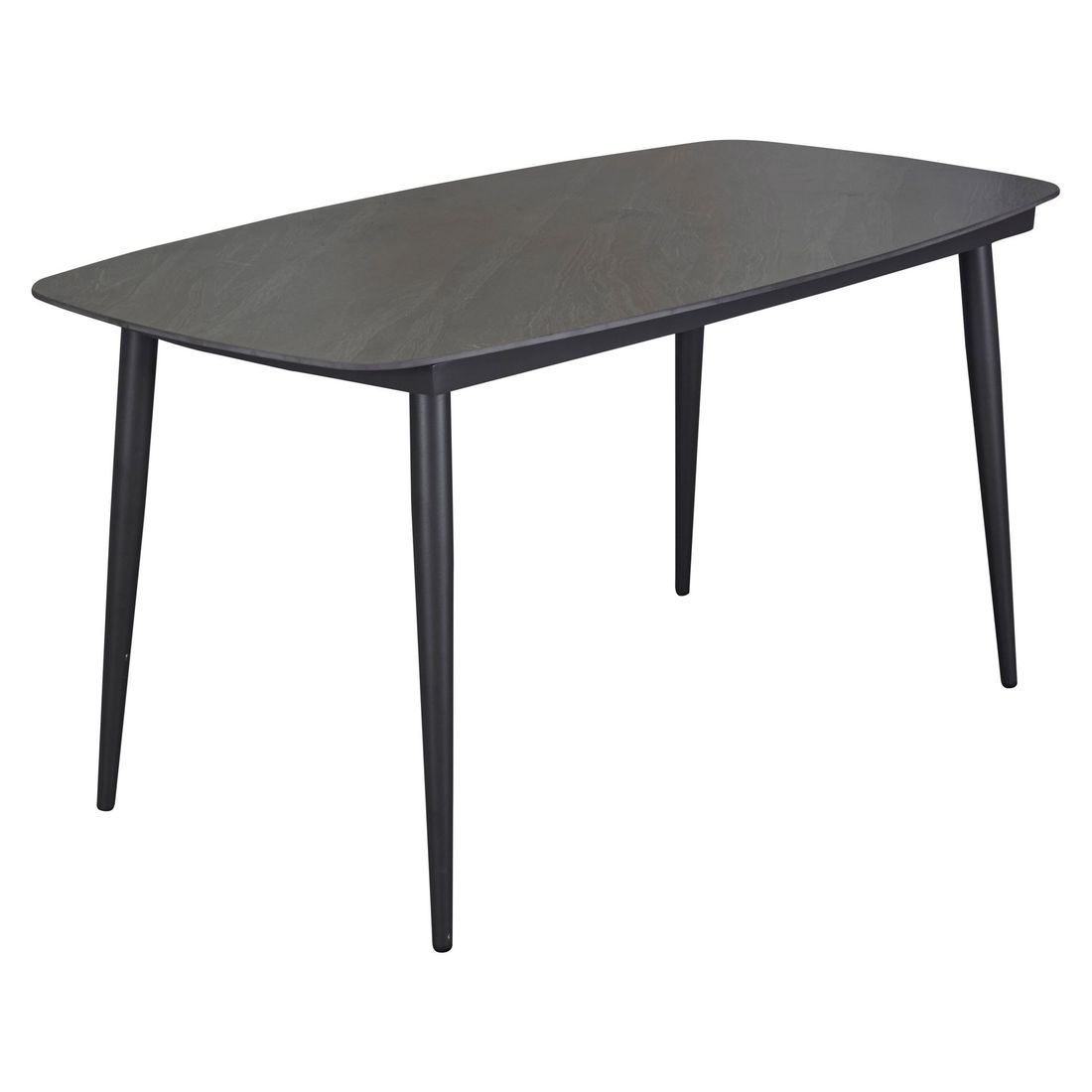 LC Garden Bari Gartentisch 160x90cm Aluminium/Sinterstein