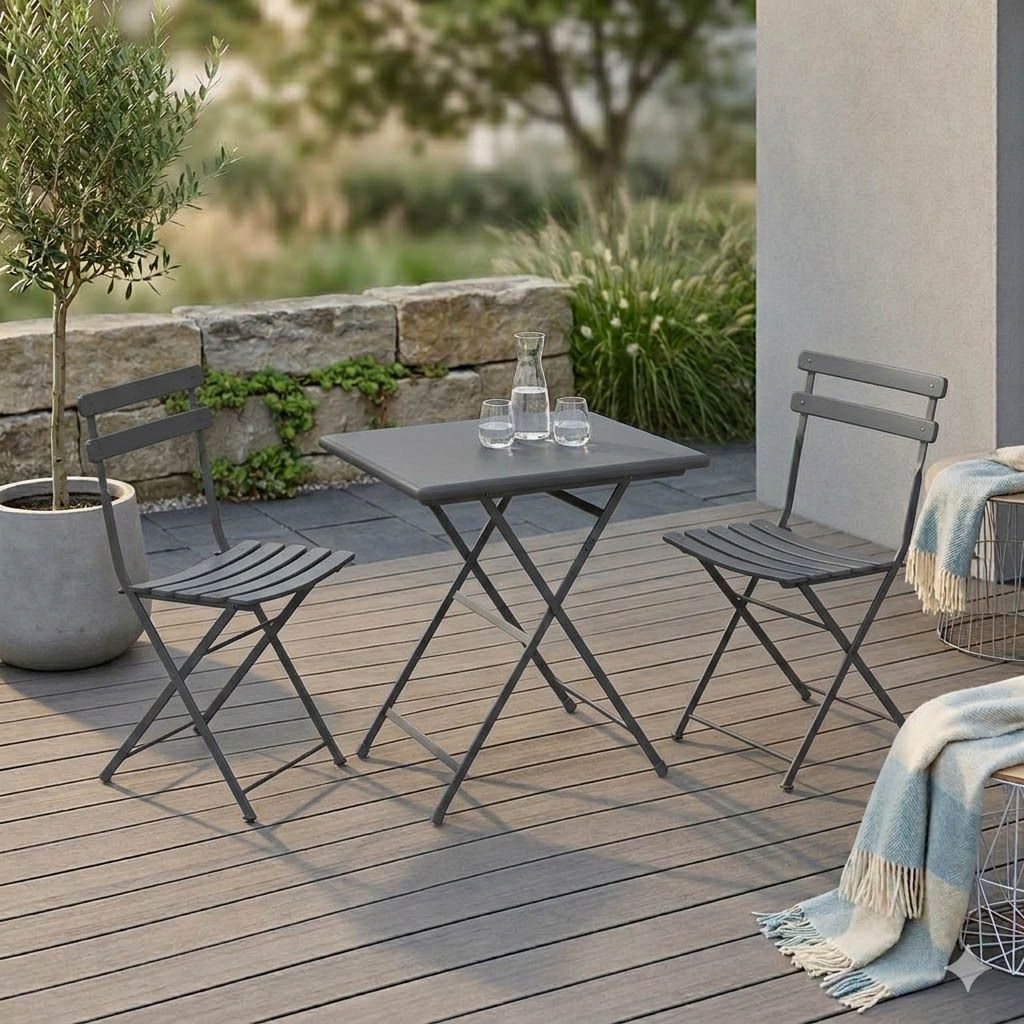 emu Arc en Ciel Gartenmöbel-Set S (2 Plätze) Tisch 70x50cm
