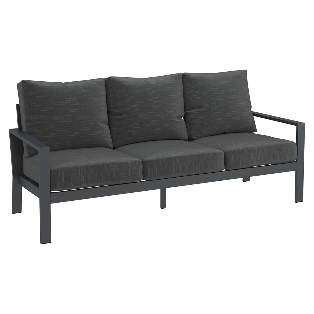 OUTLIV. Atlanta Low Dining Loungeset inkl. Lifttisch Aluminium/Olefin