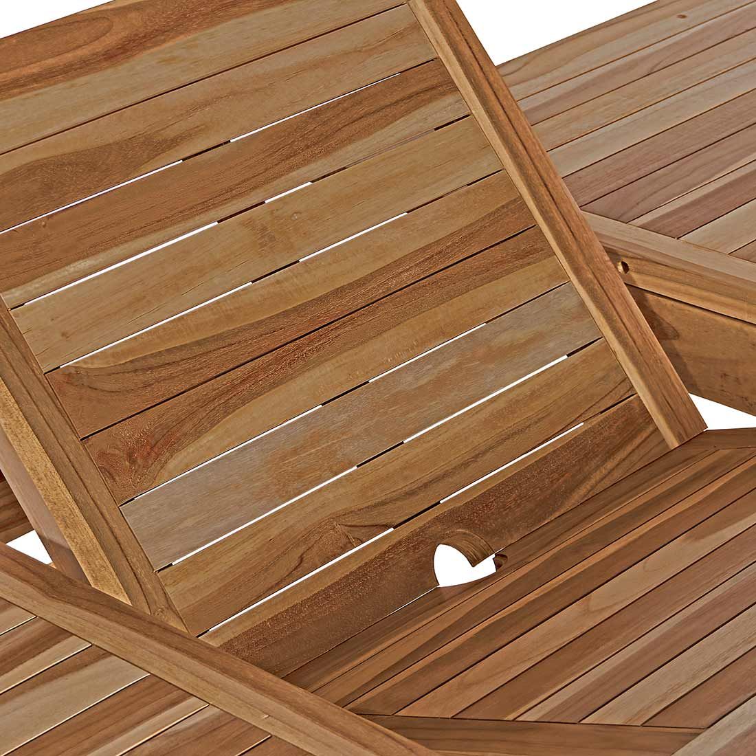 OUTLIV. Ontario Ausziehtisch 180/240x100cm Teak