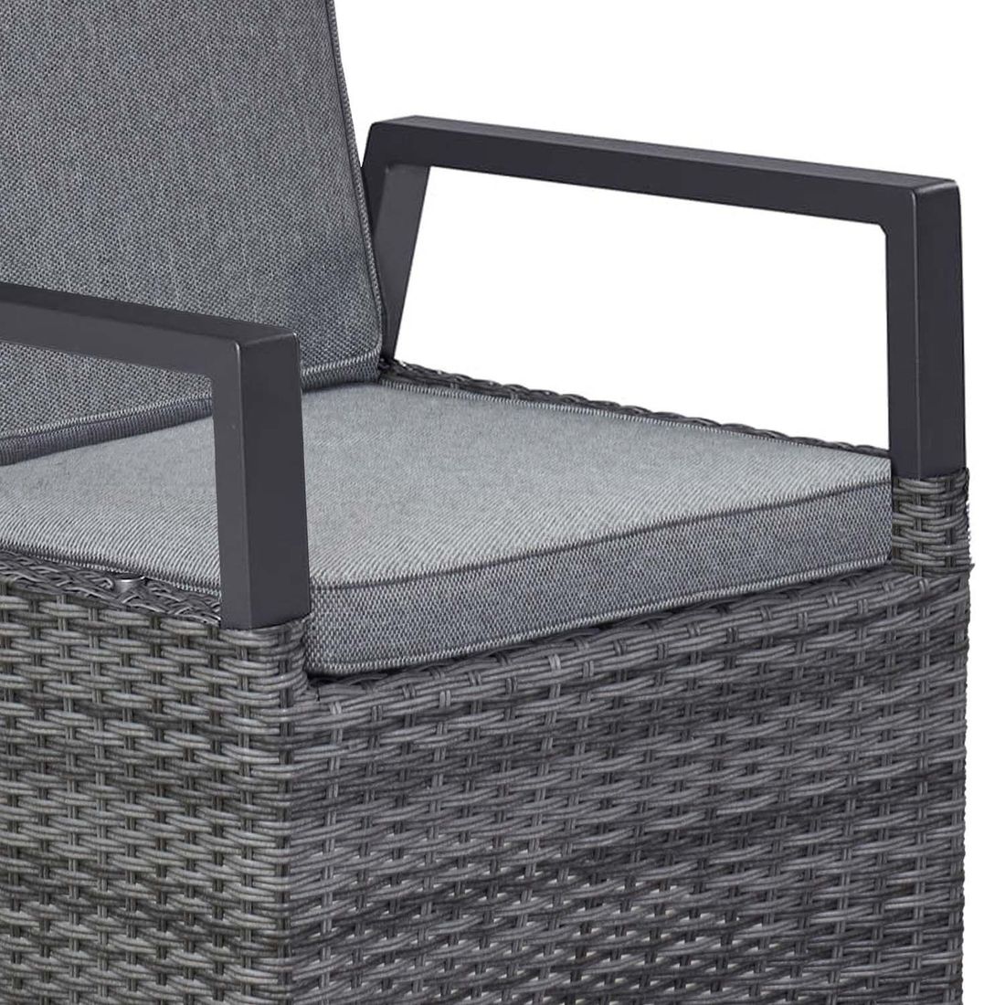 LC Garden Vivera-Stone Gartenmöbel-Set L (6 Plätze) Tisch 200/260x100cm