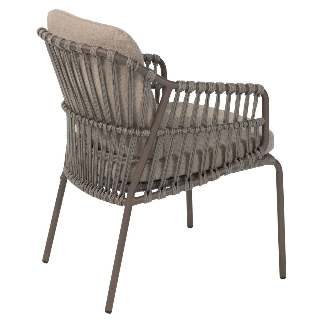 4Seasons Capalbio Gartensessel Edelstahl/Rope/Olefin
