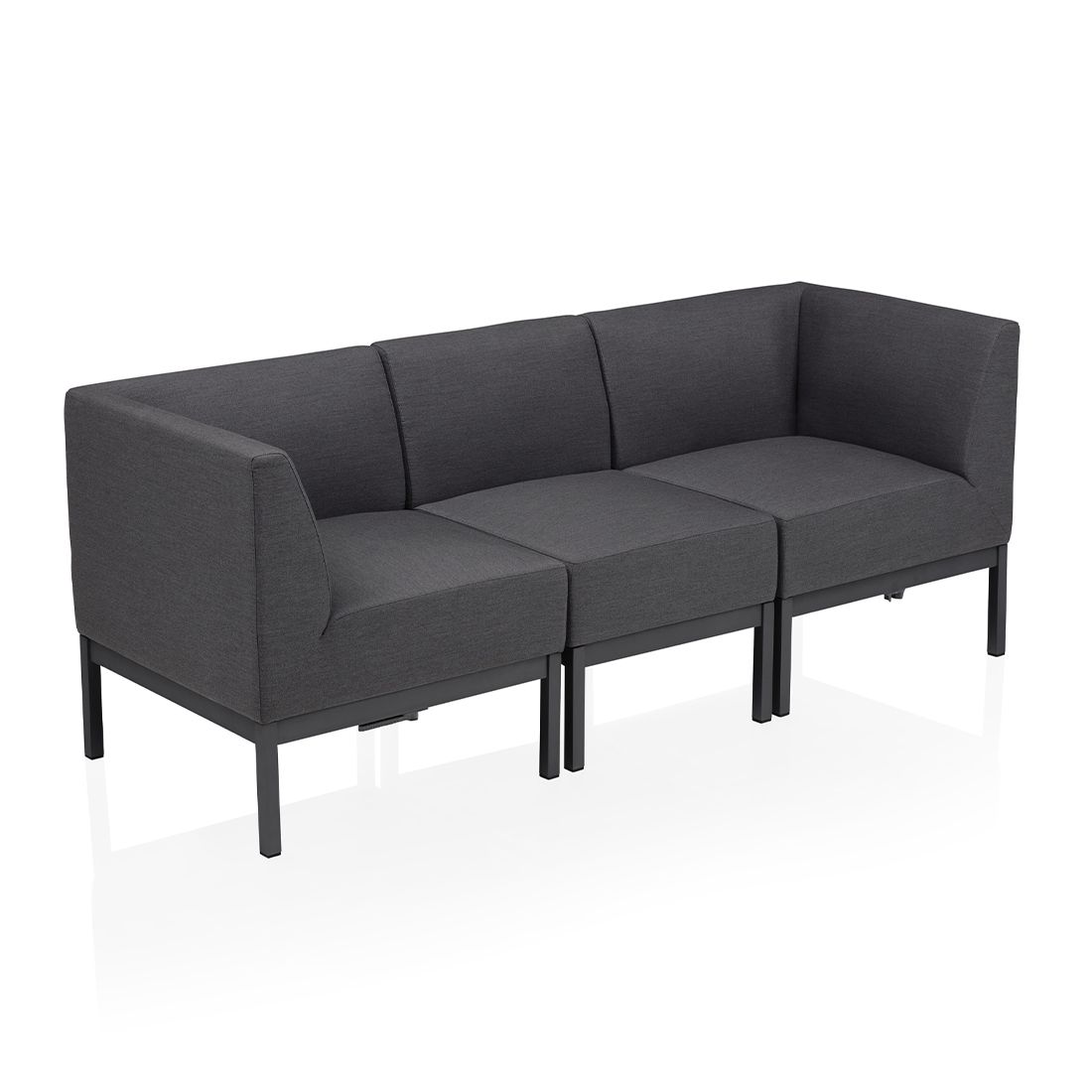 Kettler Pure City-Line Mittelmodul Aluminium/Sunbrella