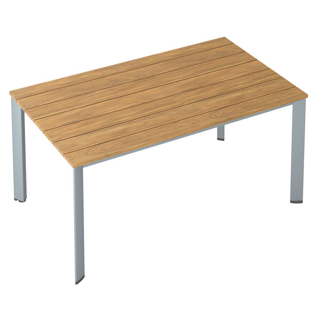 Kettler Edge Gartentisch Aluminium/Teak
