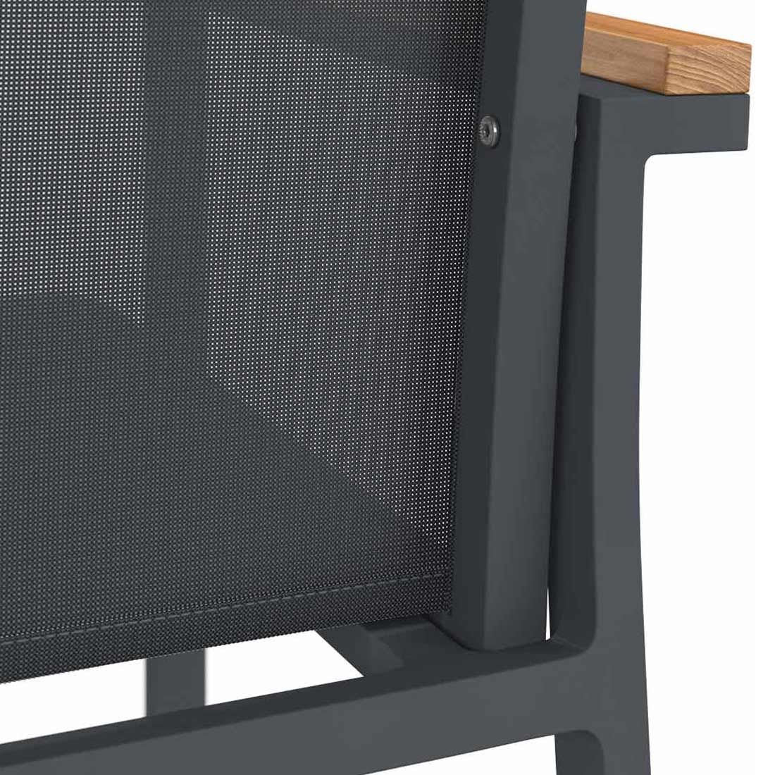 OUTLIV. Kobe Gartenmöbel-Set M (4 Plätze) Tisch 150/210x90cm