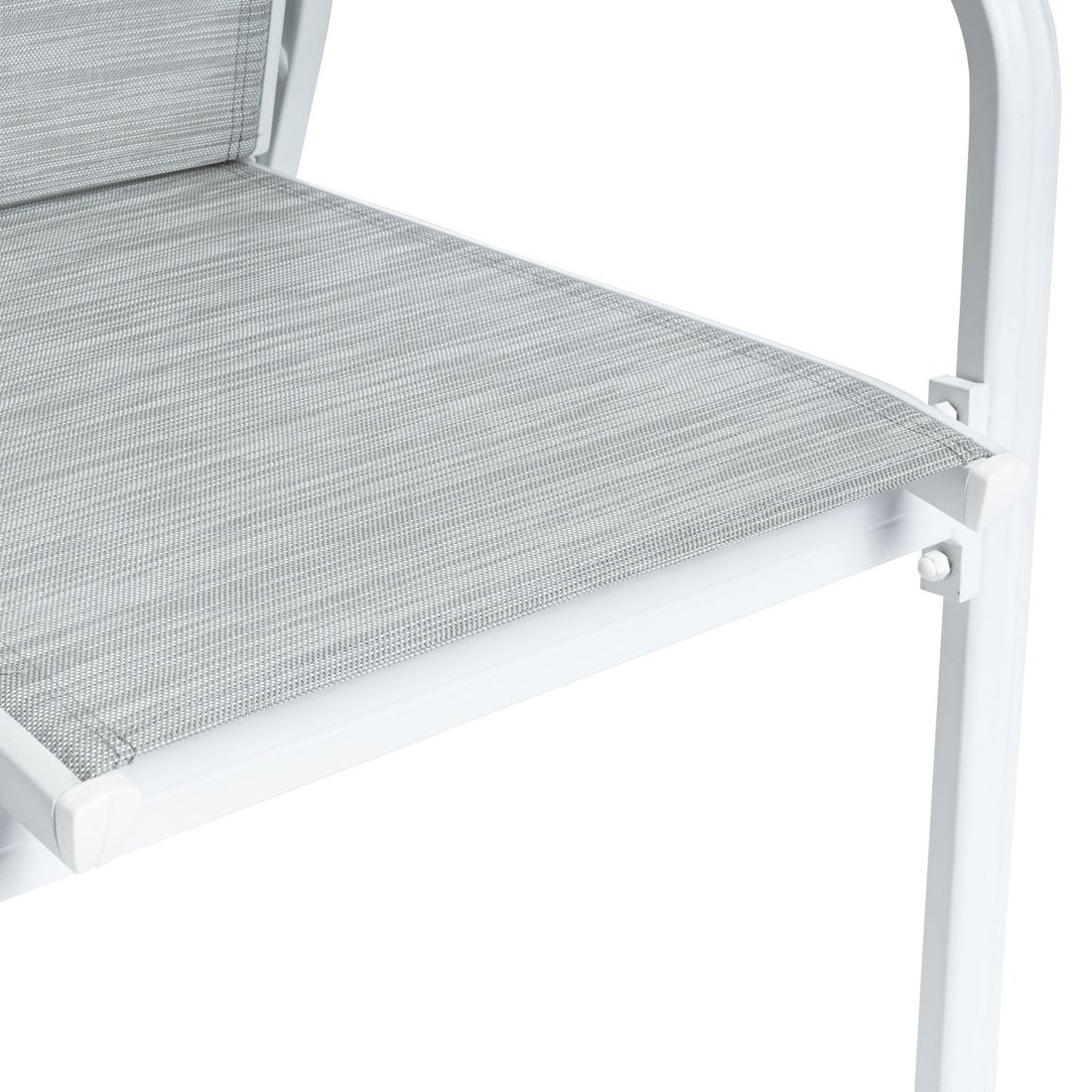Kettler Granada Stapelsessel Aluminium/Outdoorgewebe