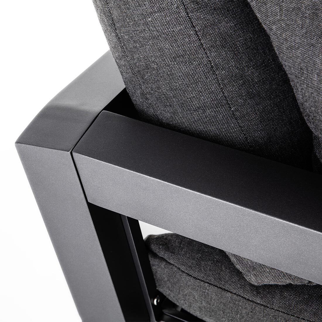 Kettler Comfort Diningsofa Aluminium/Agora