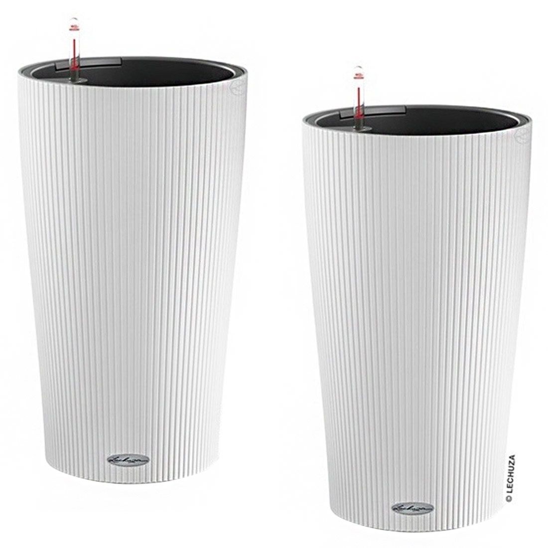 Lechuza Cilindro Pflanztopfset 2-teilig Ø32x56cm Kunststoff