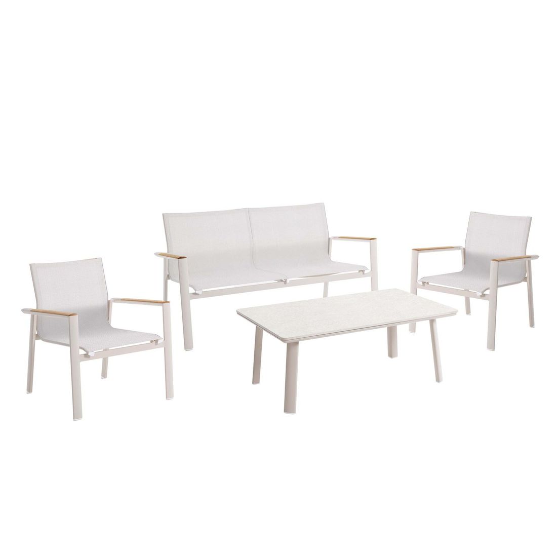 Sungörl Palermo Loungeset Aluminium/Textilene