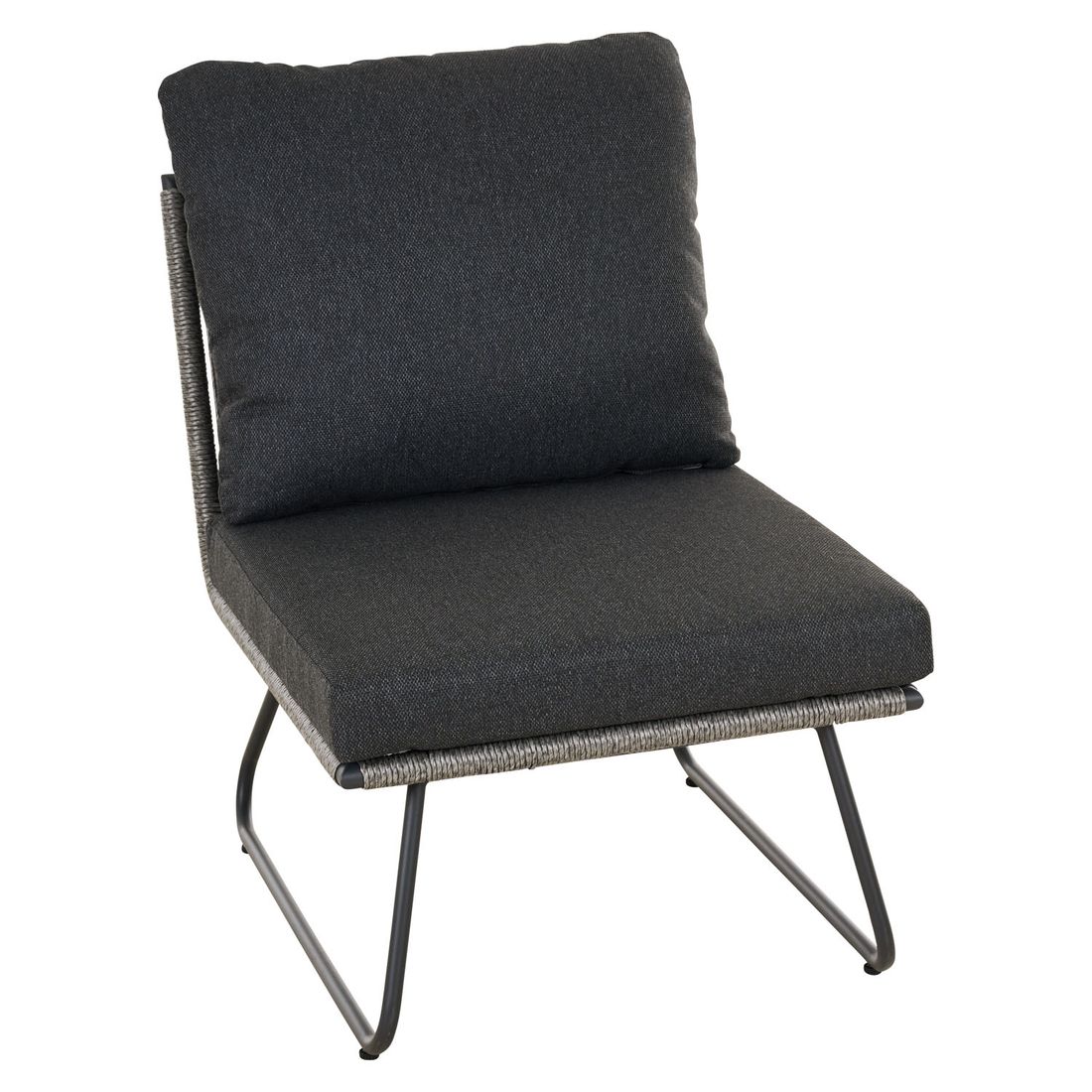 Siena Garden Kansas Loungeset inkl. Loungetische Aluminium/Geflecht