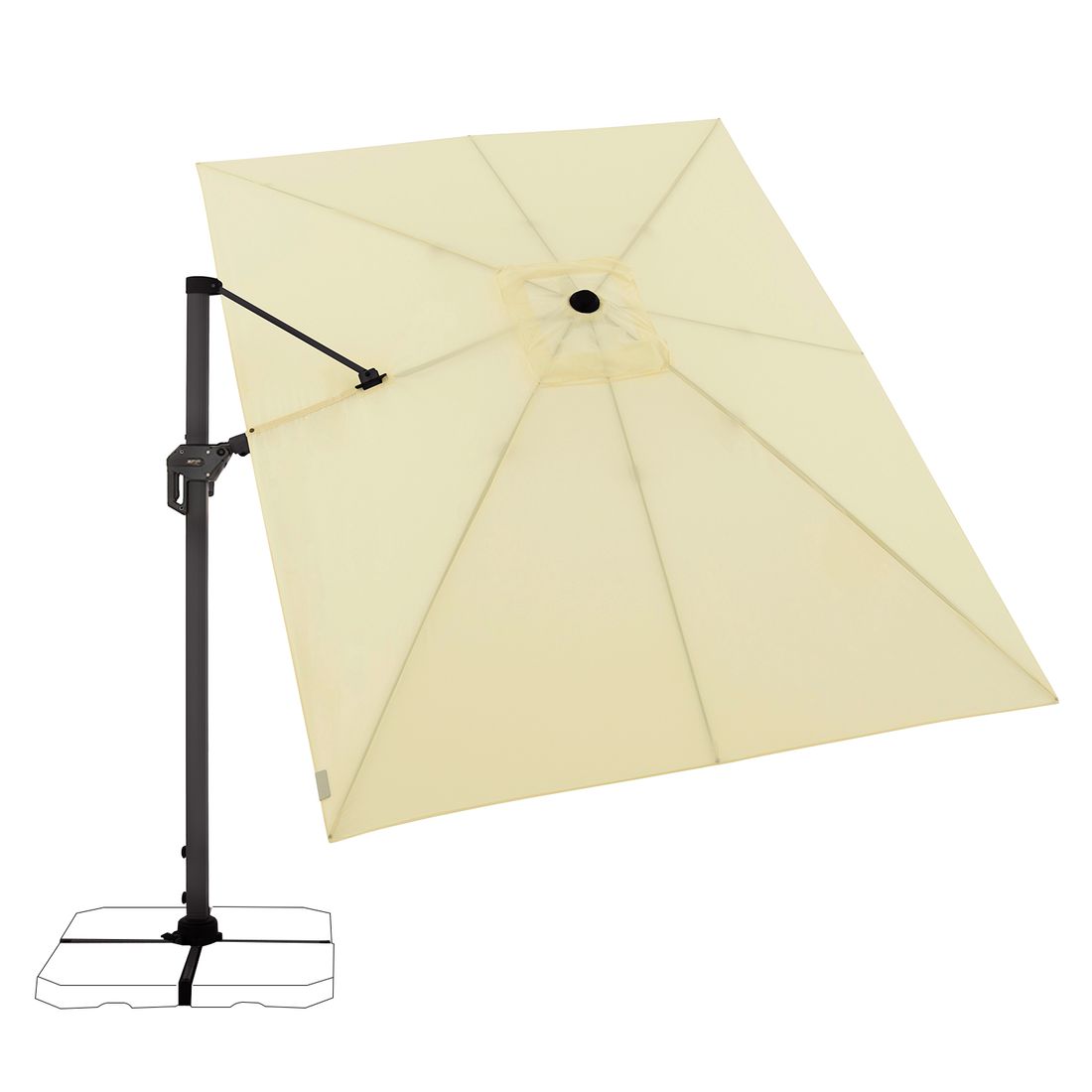 OUTLIV. Lia Ampelschirm 350x260cm