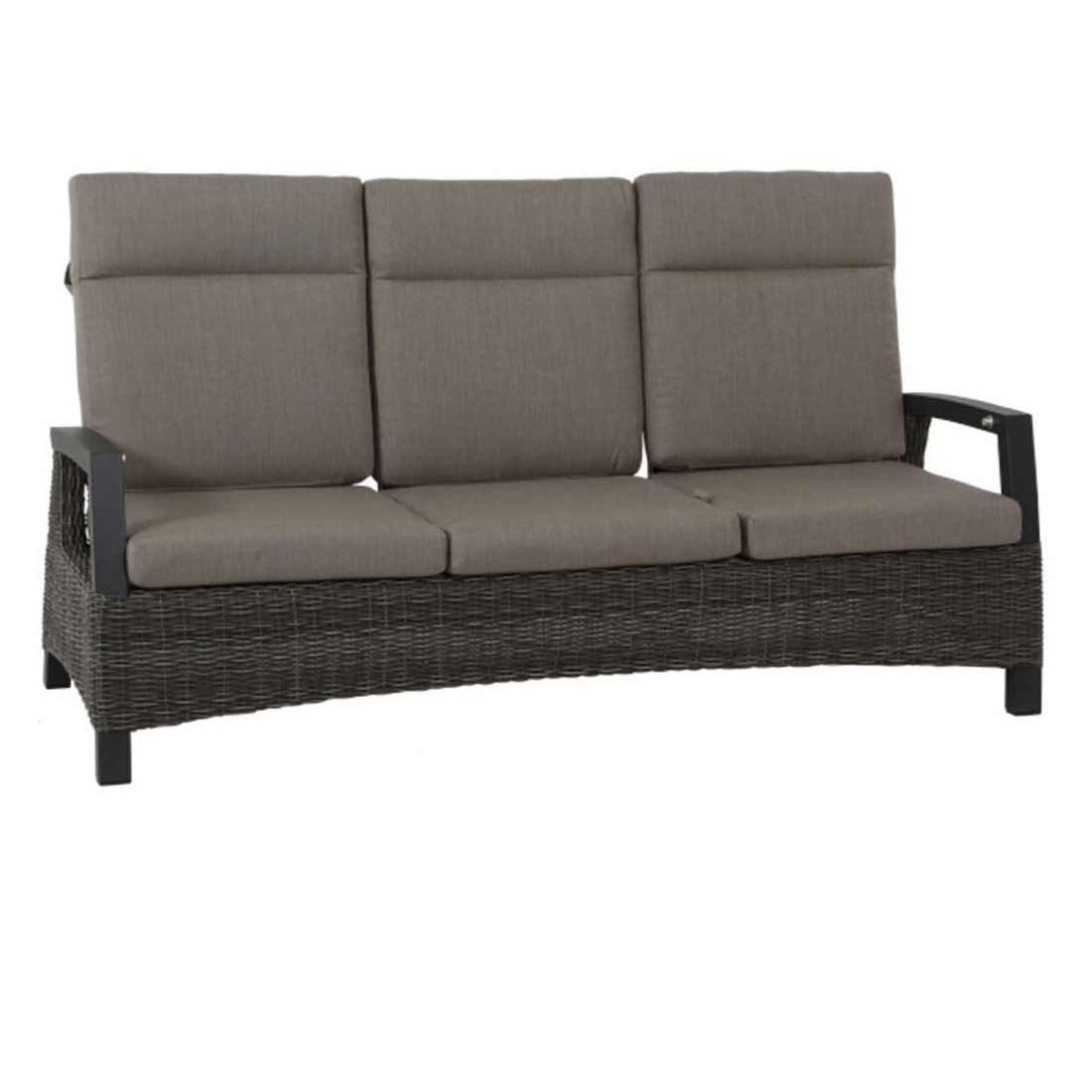 Siena Garden Corido Diningsofa verstellbar Gardino-Geflecht/Polypropylen