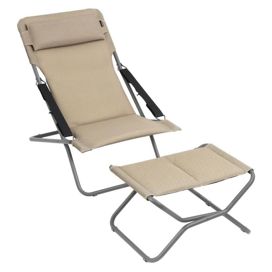 Lafuma Transabed Liegestuhl Stahl/BeComfort