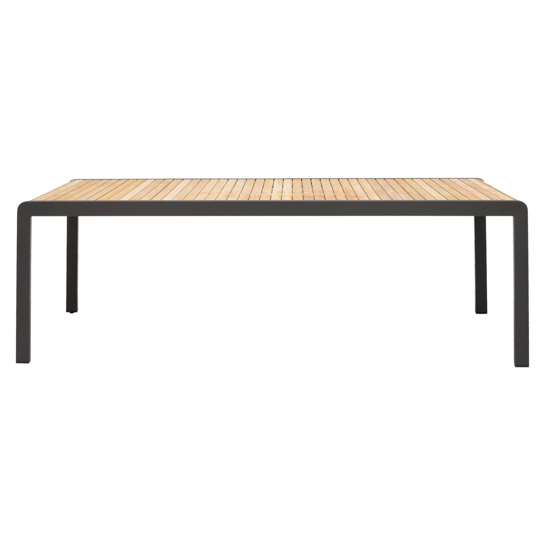 LifestyleGarden Amber Gartentisch 221x95cm Aluminium/Teak