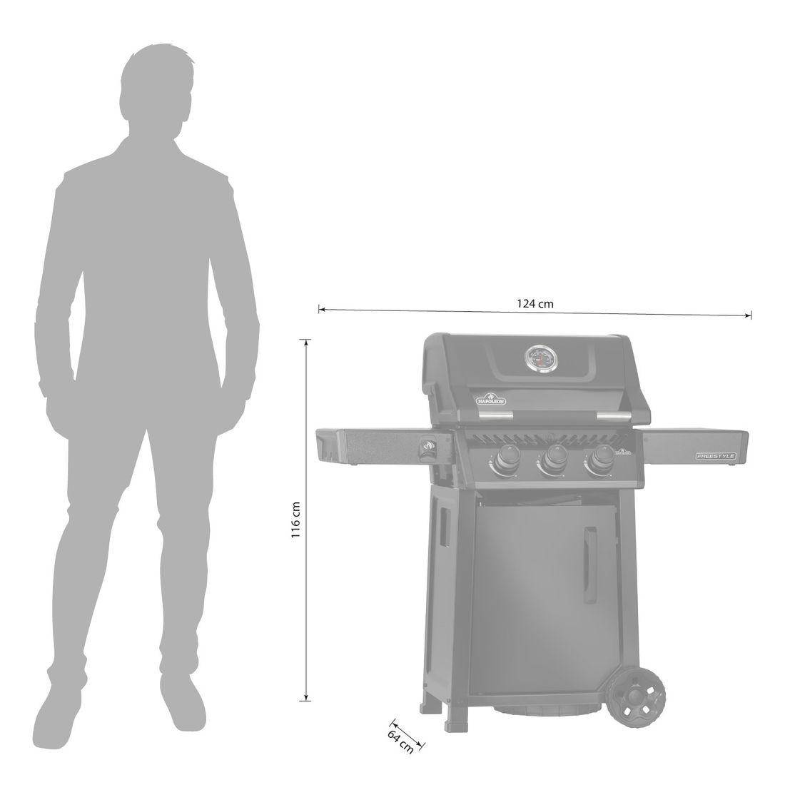 Napoleon Freestyle 365 Gasgrill F365DPK