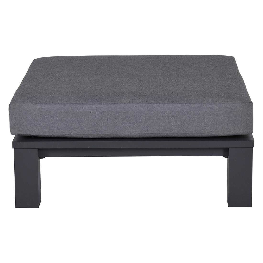 Garden Impressions Cube Loungehocker Aluminium/Kunstfaser