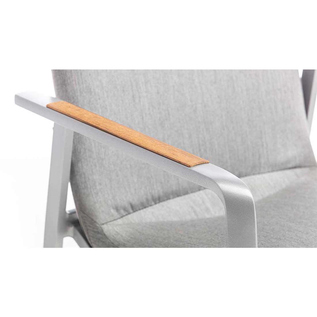 Kettler Diamond Stapelsessel Aluminium/Sunbrella