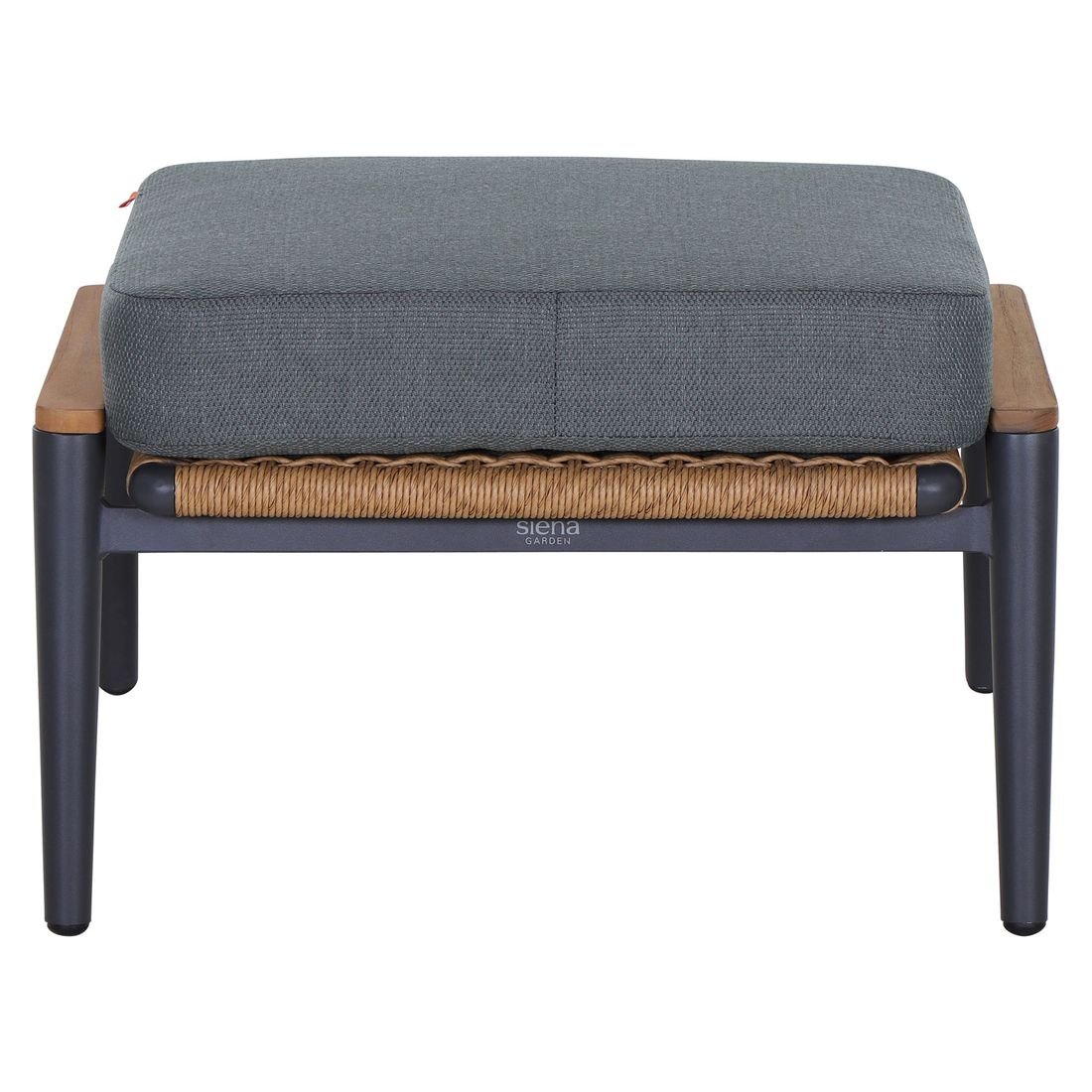 Siena Garden Roma Loungehocker Aluminium/Teak