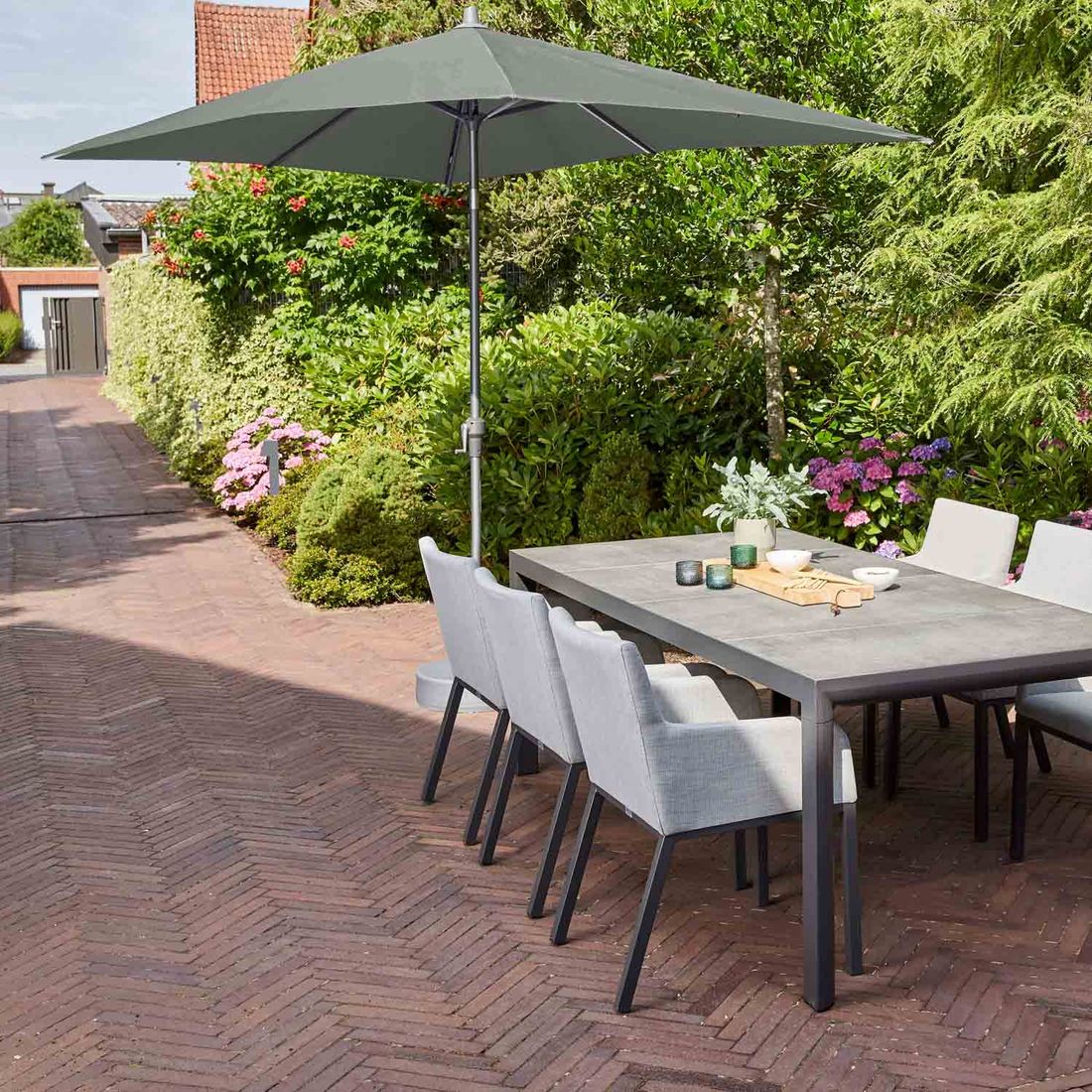 Siena Garden Avio Mittelstockschirm 300x200cm