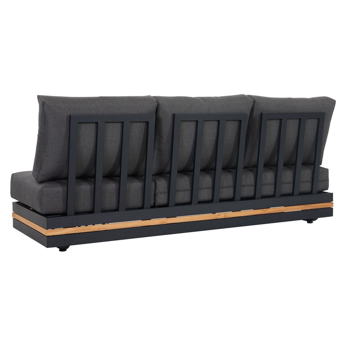 OUTLIV. Triest Ecklounge Aluminium/Teak/Spunpolyester
