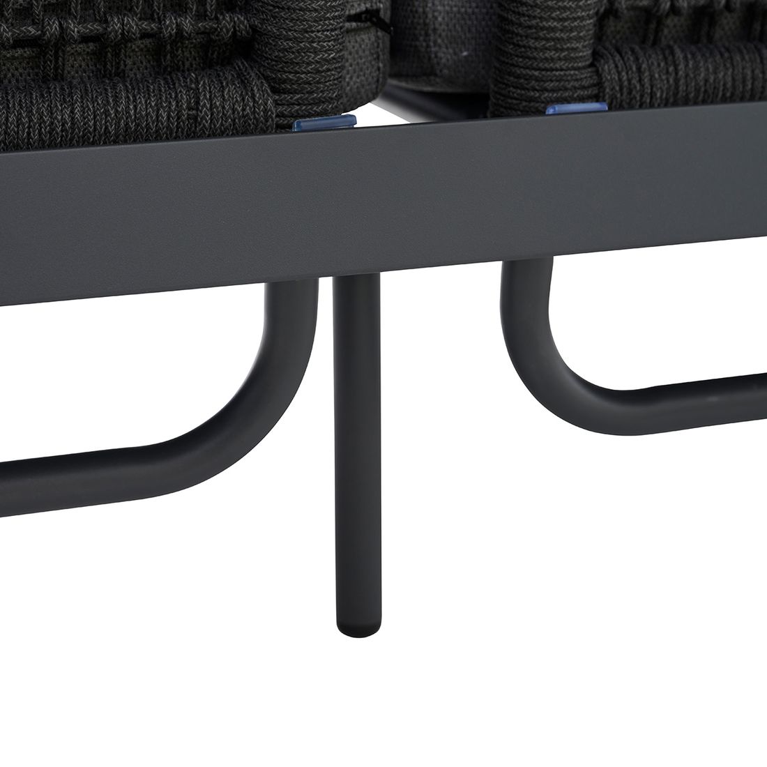 Siena Garden Cortina Gartenloungesofa verstellbar Aluminium/Rope/Kunstfaser