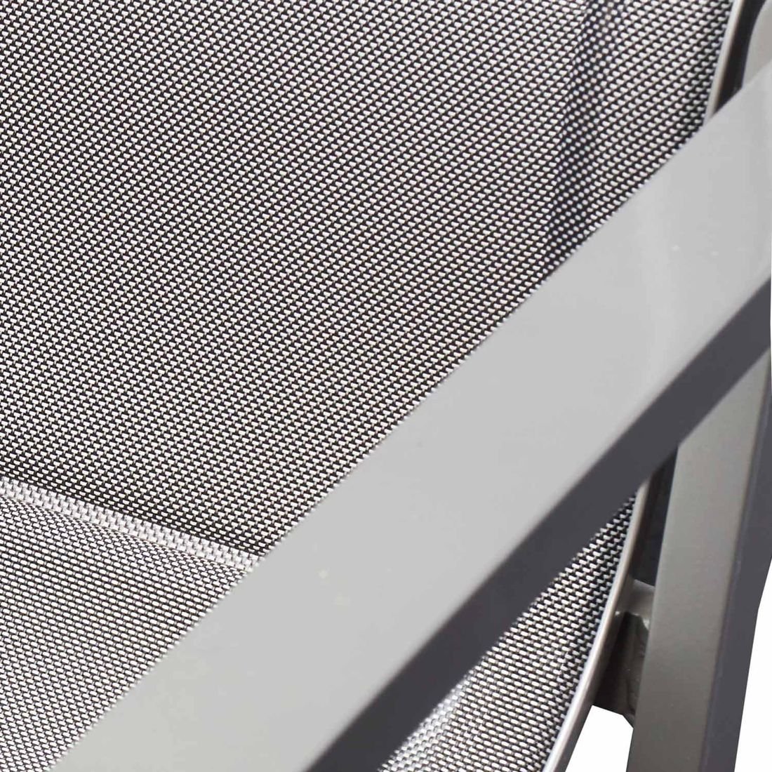 LC Garden Unicamo Stapelsessel Hochlehner Aluminium/Textilene