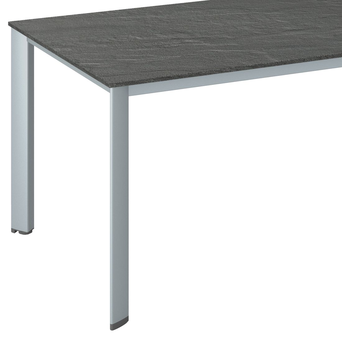 Kettler Edge Gartentisch 160x95cm Aluminium/Kettalux