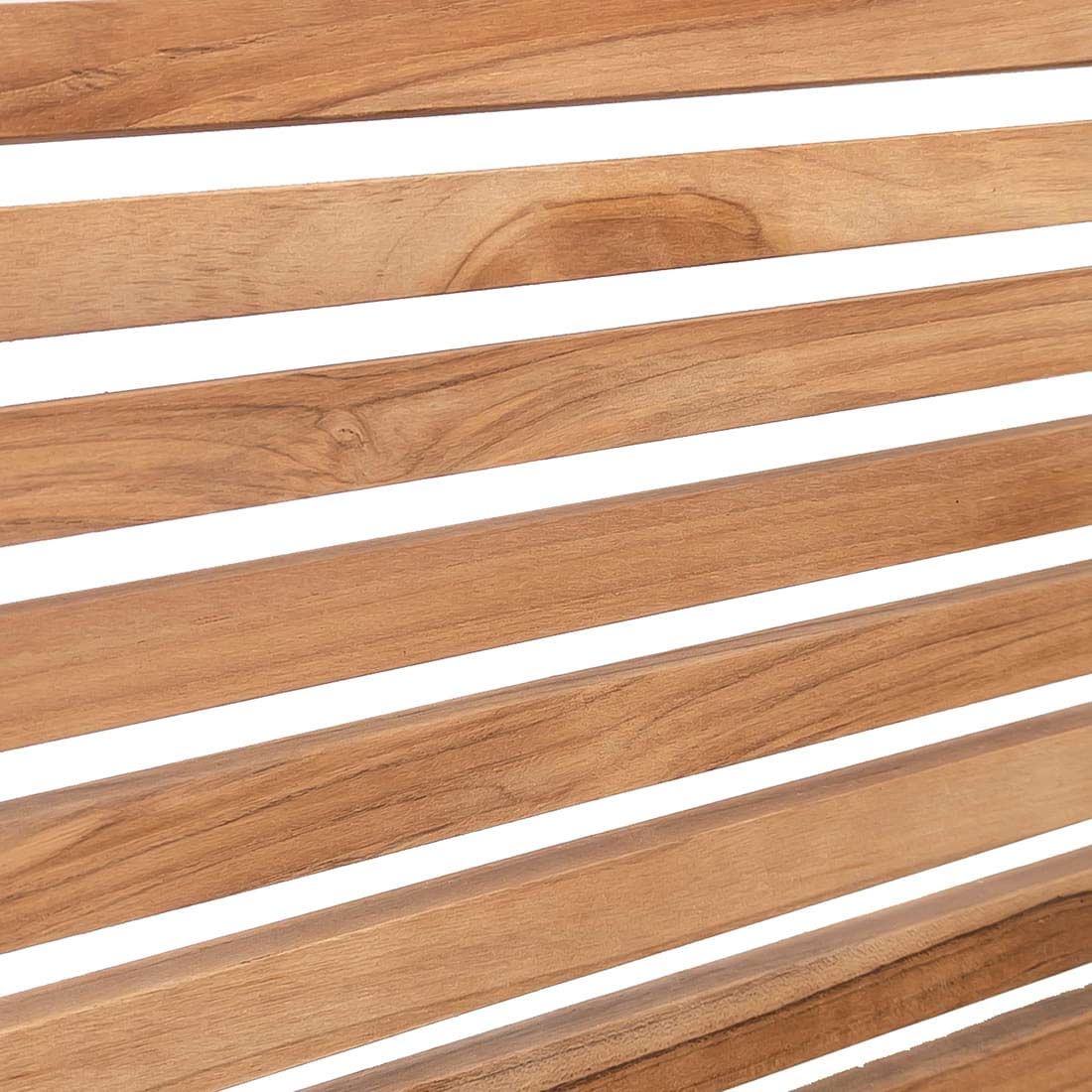 OUTLIV. Lindau Gartenbank Stahl/Teak